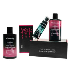 Allurmatiqe Argan Wonder Ritual - Argan Wonder Shampoo, Conditioner and Paradise Hair Mist Egypt