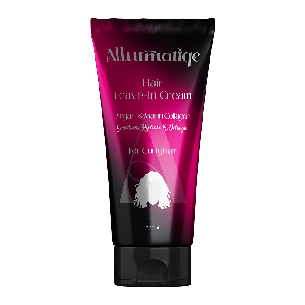 Allurmatiqe Argan Wonder Leave-In Cream - Premium Egyptian leave-in hair treatment